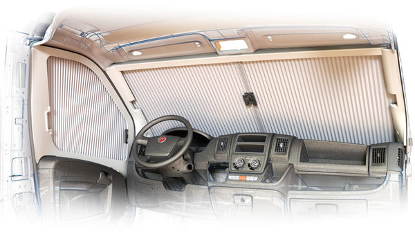 Lippert Front- u. Seitenscheiben-Rollo ECLIPSE, für Ducato X290 ab 15 - - 37470 | Stahlor image 1