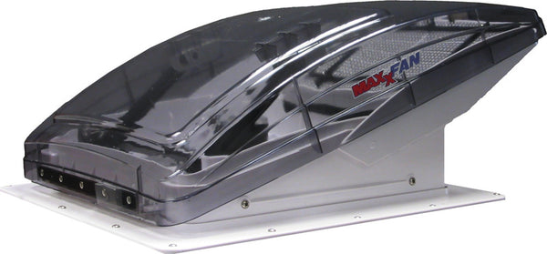 MaxxAir Roof light MaxxFan Deluxe clear glass with Raincover - 398192 | Stahlor image 1