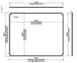 Lippert Euro Slide frame 2500x2000 - 410641 | Stahlor image 2