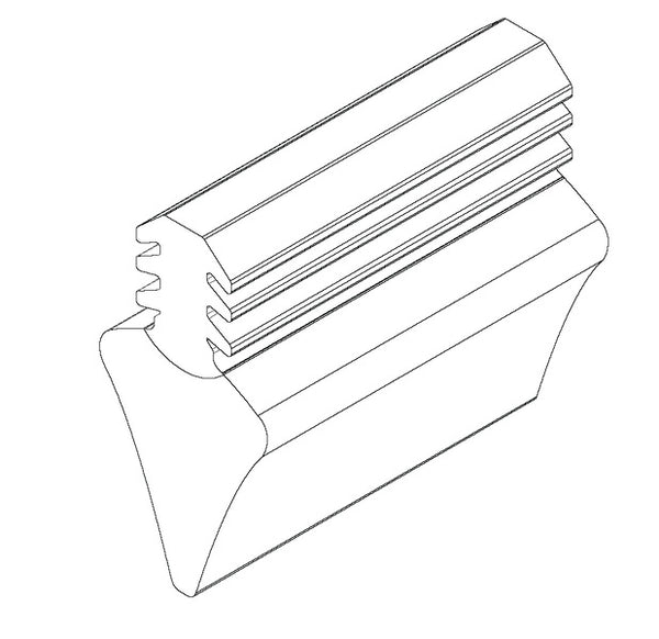 Lippert Rubber seal for Euro Slide frame - 410644 | Stahlor image 1