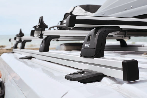 Thule Roof rack set - 2 load carriers Lg.1,5m, height 10cm - 41106 | Stahlor image 1