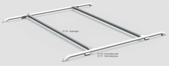 Thule Omnistor roof railing system 3 m, white (2 items) - 41116 | Stahlor image 1