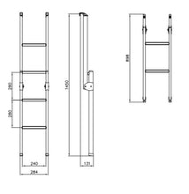 CTA Access ladders for canopies or bunk beds - 42131 | Stahlor image 7