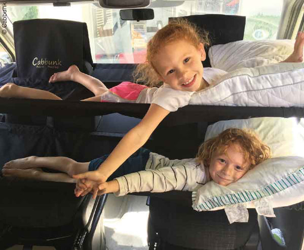 Cabbunk Patented cab bed system for cab swivel seat - 42180 | Stahlor image 1