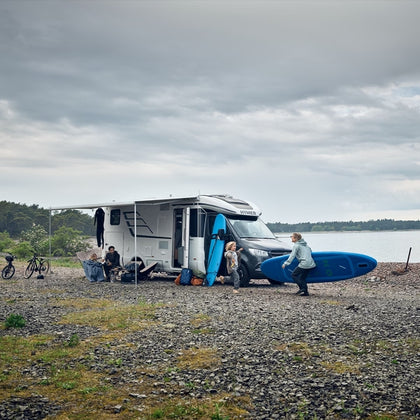 Awning Thule Omnistor 5200 - Length: 3.15 m - Housing: Anthracite - Cloth color: Mystic Grey
