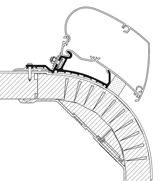 Adapter Thule Omnistor Laika Kreos for TO 9200 / 6300