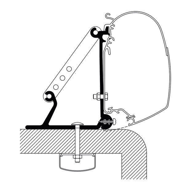 Thule Universal roof adapter Oni Roof - 3 pcs.