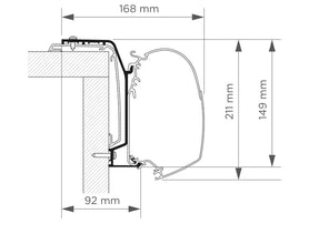 THULE Adapter f. Rapido S8/S80 - 426822 | Stahlor image 2