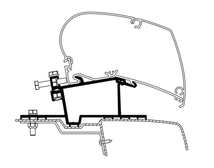 Adapter Omnistor 6002 / 6900 for Renault/Opel
