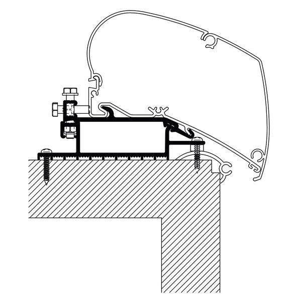 Roof top adapter - 6 series