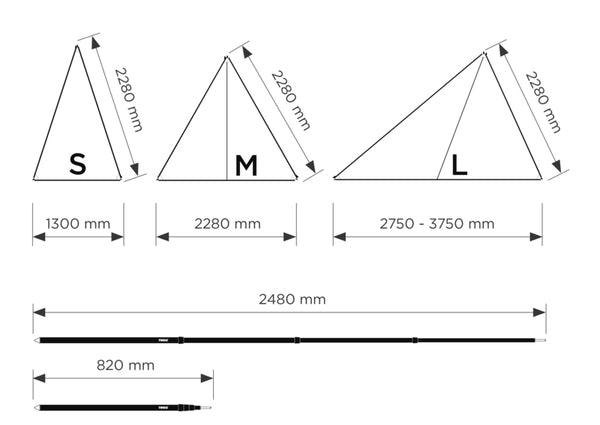 THULE Subsola Seitenpaket 2,50m - 430901 | Stahlor image 1