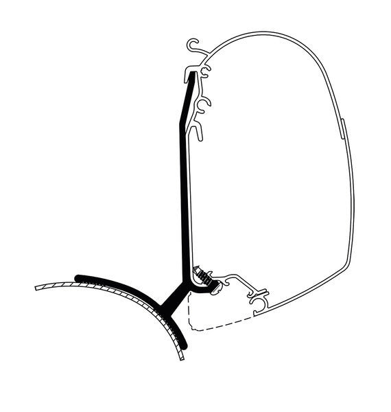 THULE Adapter Omnistor awning - Renault Trafic, Opel Vivaro - 43105 | Stahlor image 1
