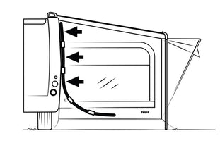 Thule Fixing set for tensioning the side walls of Quickfit tents - 432147 | Stahlor image 3