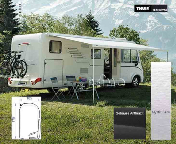 THULE Thule wall awning 8000 length 5,0m housing anthracite - 432374 | Stahlor image 1