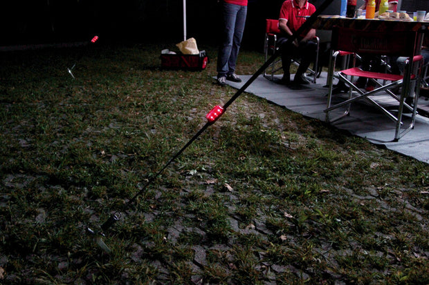 Storm protection for Fiamma awnings, with LED Tiedown Solar light