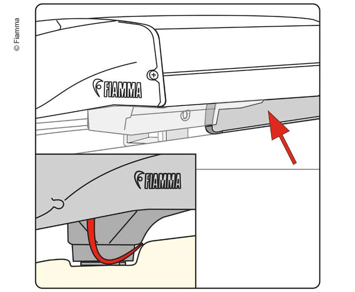 Kit Rain Guard for F40 Van Mercedes V Class