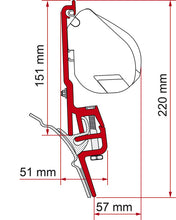 FIAMM Adapter for Reimo Multirail T4 or Brandrup gutter - 433201 | Stahlor image 1