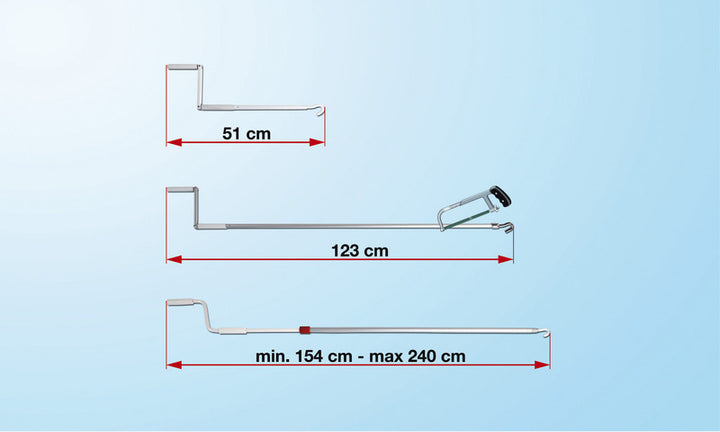 Fiamma handwheel 51 cm