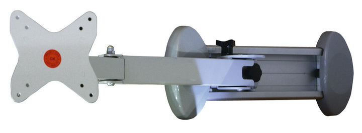 TV bracket pivoting and extractable