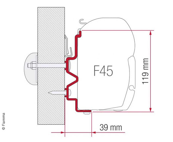 Fiamma Adapter Fiamma Rapidp Seroe 9dF-9M-10 - 434742 | Stahlor image 1