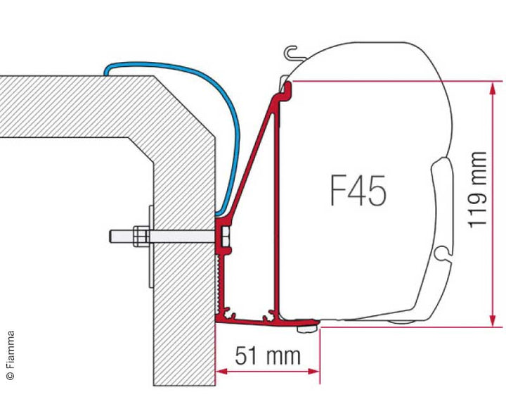 Adapter Rapido Series 6*400cm