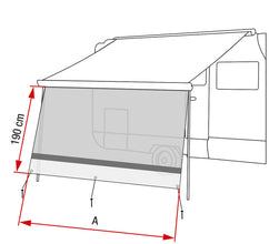 FIAMM Sunview XL front wall F80L, 325cm - 434905 | Stahlor image 2