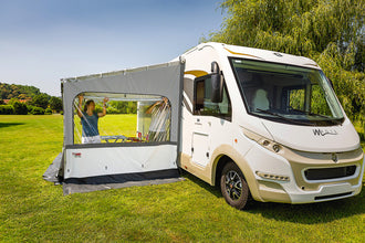 Fiamma Side W Pro Shade side panel right with darkening for awning F45,F80,F65L - 434979 | Stahlor image 1