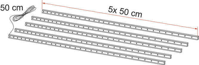 Reimo LED awning light for F45 and F75 - awning width 300 cm - 43598 | Stahlor image 2