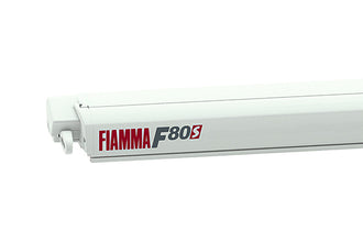 Fiamma F80S Roof Awning - Length 2.9 m - Housing White - Cloth Color Royal Grey - 436260 | Stahlor image 3