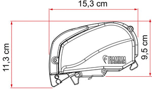 Fiamma F80S roof awning 3,4m, for vans and camper vans - 436269 | Stahlor image 6