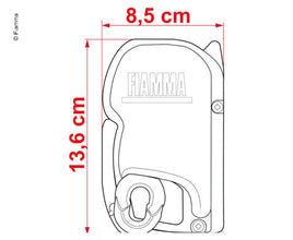 Fiamma F.Mark.F45S 230 Tit. R.Gr - 4376265 | Stahlor image 2
