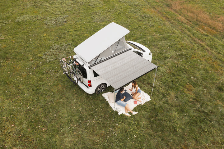 Awning set PSA F45s with adapter - Polar White / Royal Grey