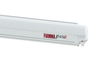 FIAMM Awning F45S - Length 4.25 m - Housing: Polar White - Cloth color: Royal Grey - 437709 | Stahlor image 2
