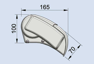 DOMET Awning Prostor 600 4,50m Grey Waves, silver - 438485 | Stahlor image 3