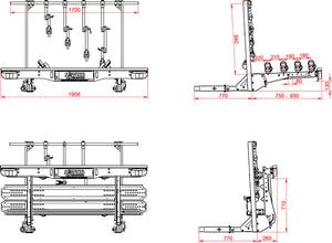 Sawiko Heckträger VARIO 1 Roller - 440076 | Stahlor image 1