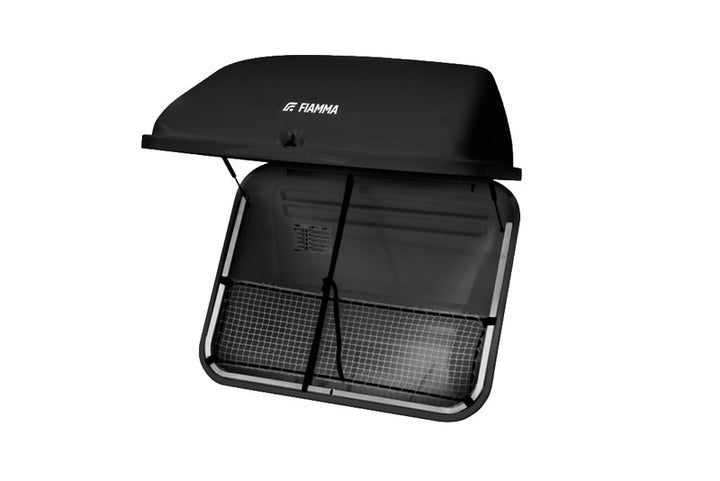 Fiamma Ultra-Box 320 Cargo Box for Carry-Bike Racks, Deep Black