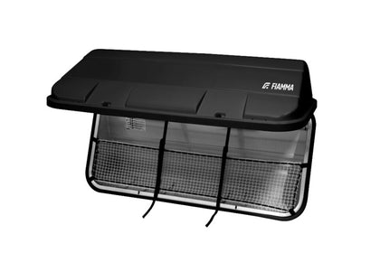 Fiamma Ultra-Box 360 Cargo Box for Carry-Bike Racks, Deep Black