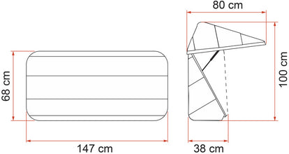 Fiamma Luggage box for bike rack - Ultra Box 360 - 44027 | Stahlor image 4