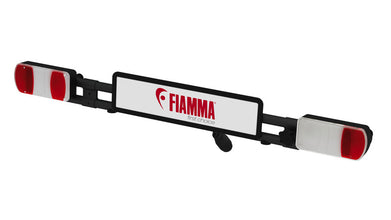 Fiamma Licence Plate Carrier Aluminum License Plate Lights, Black - 440373 | Stahlor image 1