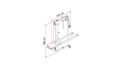 Fiamma Kit Frame Crafter from model year 2017 - silver - 440475 | Stahlor image 2
