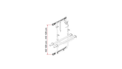 Fiamma Fixing profile Kit Bars DJ Transit from 2014 - Silver - 440482 | Stahlor image 2