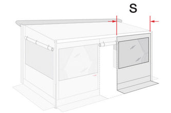 Fiamma Front Panel Light 130 for CStore / XL - With window - 440503 | Stahlor image 2