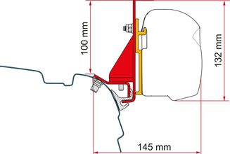 FIAMM Awning adapter F45 for T5/T6 - 440525 | Stahlor image 2