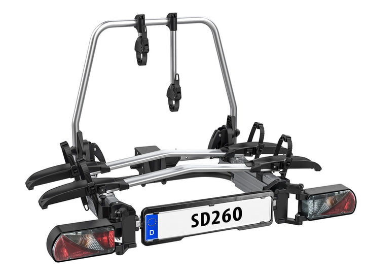 EUFAB SD 260 hinged door carrier for 2 bicycles