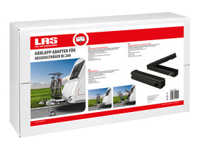 EUFAB LAS adapter for bike carrier BC260 drawbar carrier, black - 440634 | Stahlor image 8
