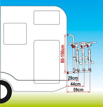 Fiamma Rear carrier Carry Bike UL for 2 bicycles - 44073 | Stahlor image 4