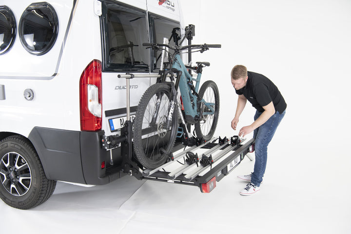 Sawiko Trigo Van Bike Carrier for 3 Bikes, with LED