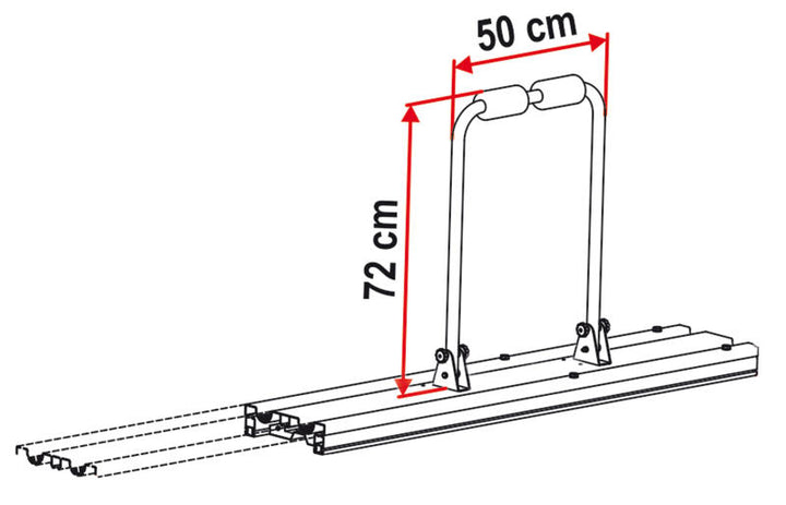 Bicycle grab rail