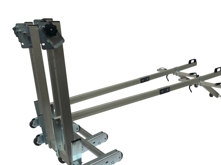 Bicycle retractable for 2 bikes, manual, for rear garage