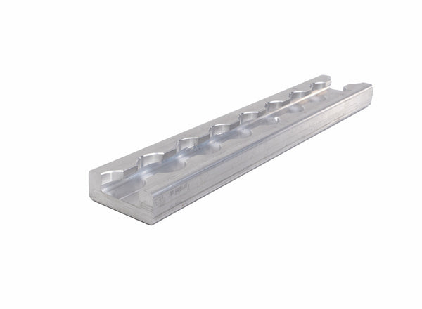 Reimo Construction-system track 2000x34,5x13,5mm, alum.F3 - 44303 | Stahlor image 1
